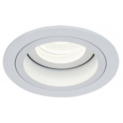 Foco basculante empotrar DECO Blanco 92mm, para Lámpara GU10/MR16